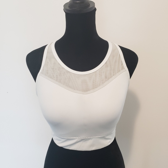 Athleta Gigi High Impact Padded Sports Bra Strappy Back Size Small - Picture 1 of 8
